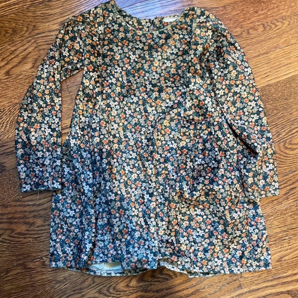 ZARA Perfect floral fall dress